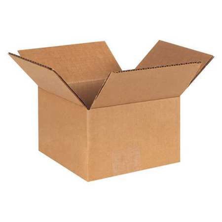 THE PACKAGING WHOLESALERS 6 x 6 x 4 Cardboard Corrugated Boxes BS060604